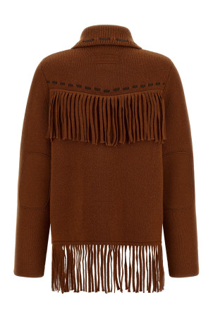 Куртка «Western Fringe», коричневая W48019JMBURNTSIENNA