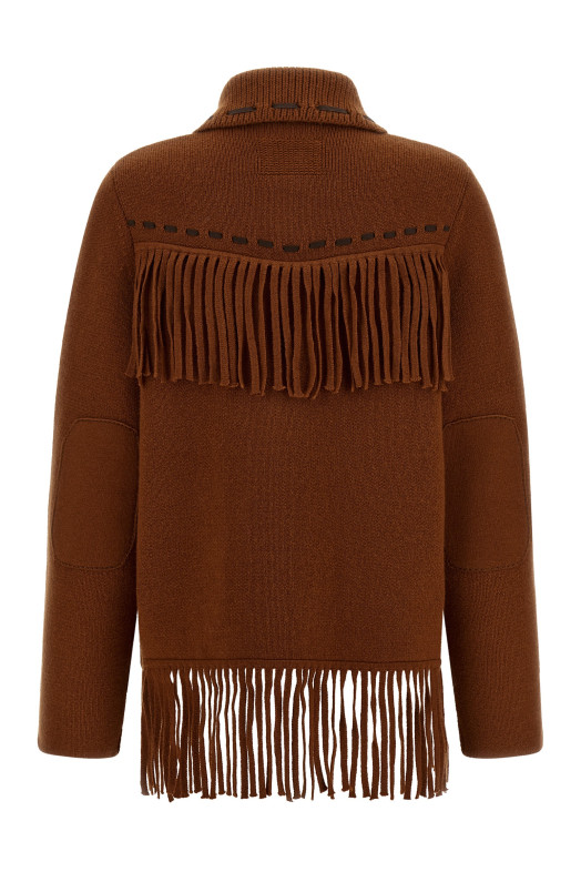 Куртка «Western Fringe», коричневая W48019JMBURNTSIENNA