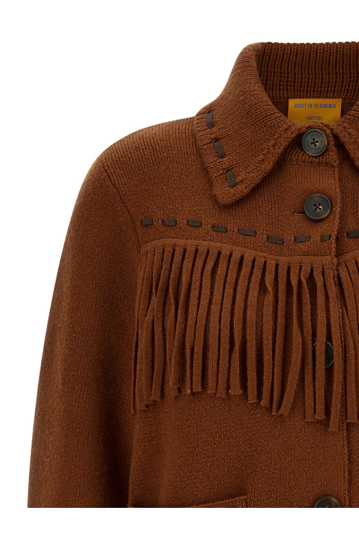Куртка «Western Fringe», коричневая W48019JMBURNTSIENNA