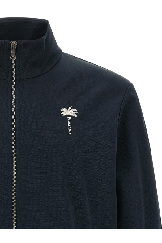 'Palm Tree' sweatshirt Blue