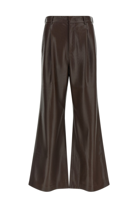 Штаны «Саша» коричневого цвета T200430ATNP152DARKBROWN