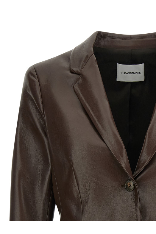 'Zefira' blazer Brown