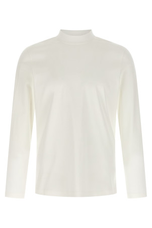 Chimney neck t-shirt White