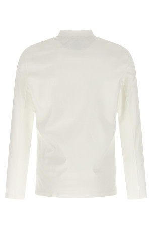 Chimney neck t-shirt White