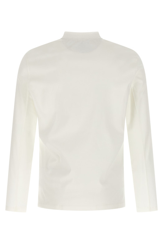 Chimney neck t-shirt White