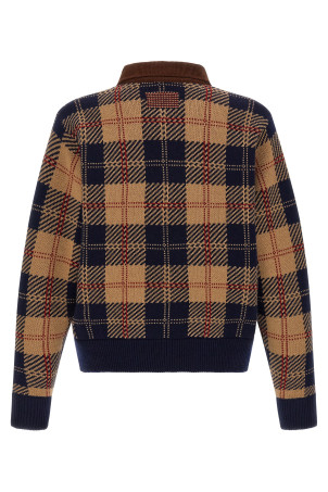 Tartan bomber jacket Multicolor