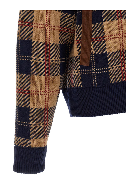 Tartan bomber jacket Multicolor