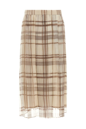 Organza skirt Beige