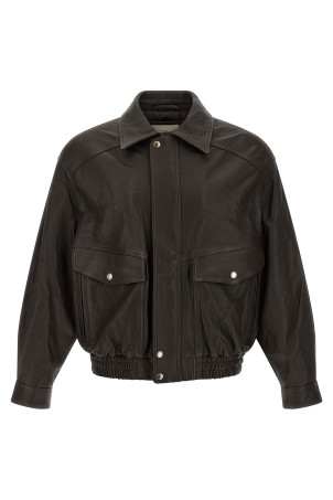 Vintage leather jacket Brown