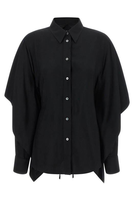 Cape shirt Black