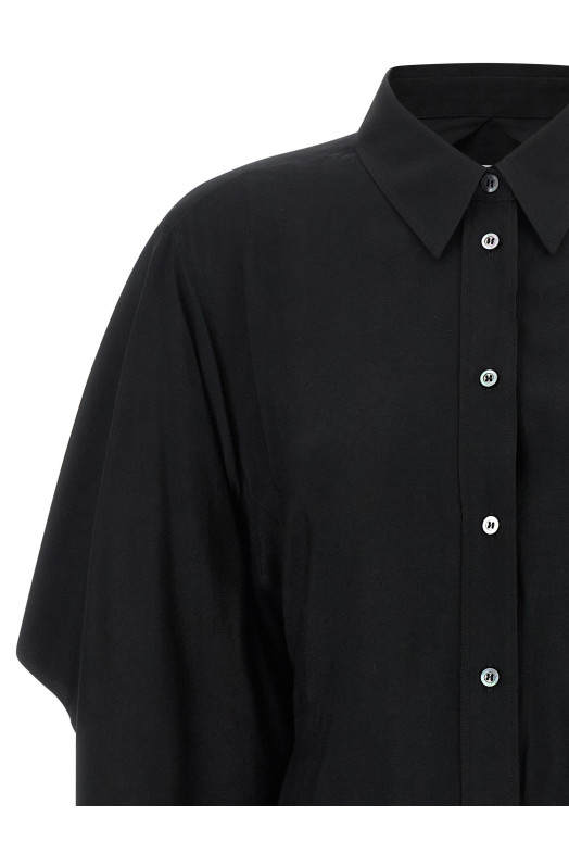Cape shirt Black