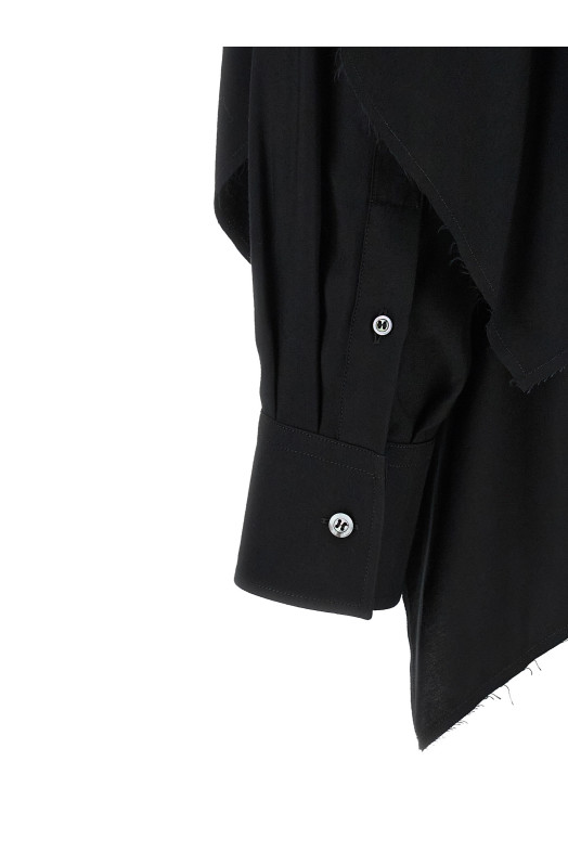 Cape shirt Black