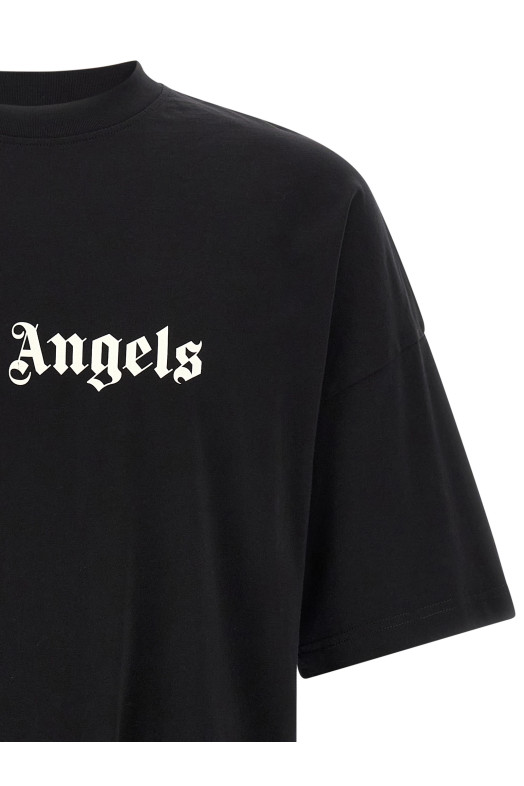 'Palm Drift' T-shirt Black