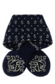 'Bandana Bowtie' scarf Blue