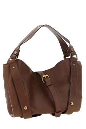 'D-One' small handbag Brown