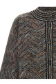 Chevron knit bomber jacket Multicolor