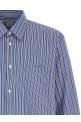 Рубашка в полоску, синяя COMME DES GARCONS SHIRT FZB2180512