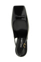 DOLCE & GABBANA 'Schiffer' туфли-слингбеки, черные CG1101A103780999