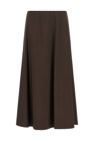 'Flute' skirt Brown