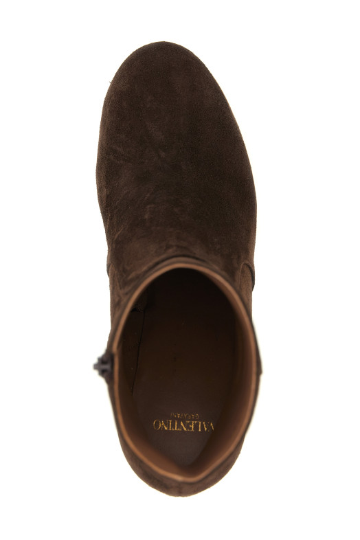 Ботильоны Valentino Garavani «Fawcette», коричневые W0S0NF1DHU0TO