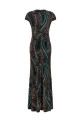 Платье из деворе-вельвета «Multicolor» ETRO WRHA078199JJD1AS9830