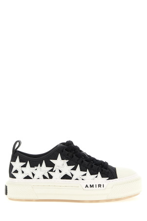 'Glitter Stars Court Low' sneakers Black-grey