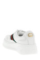 Кроссовки с широкой подошвой, белые GUCCI 848307UPG409064