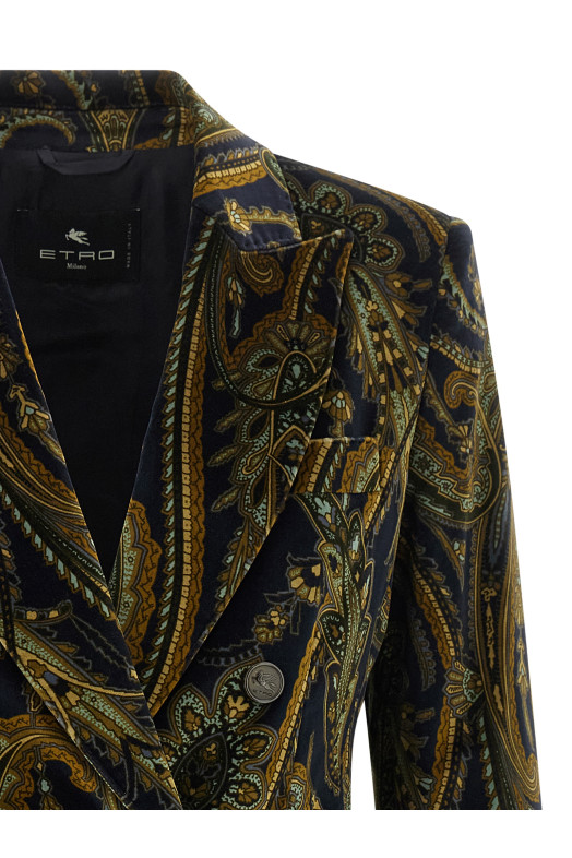 Double-breasted blazer Blue