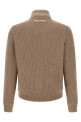 Кардиган с замшевыми вставками, бежевый ZEGNA UIK72A4154N92