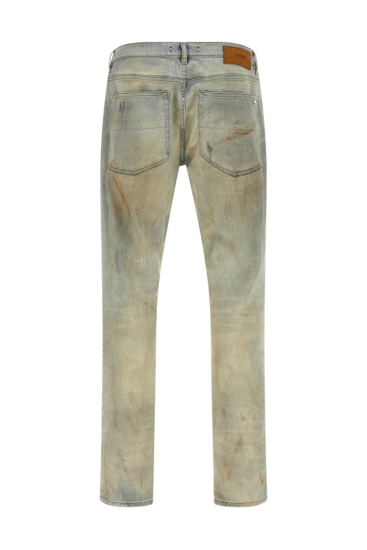 Джинсы «Suede MX1» бежевого цвета AMBMJE1104543