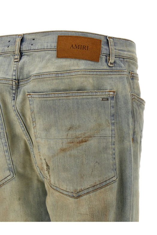 Джинсы «Suede MX1» бежевого цвета AMBMJE1104543
