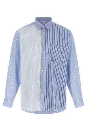 Patchwork shirt BLUE