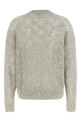 'Dazzling Abstract Leaf' sweater Gray