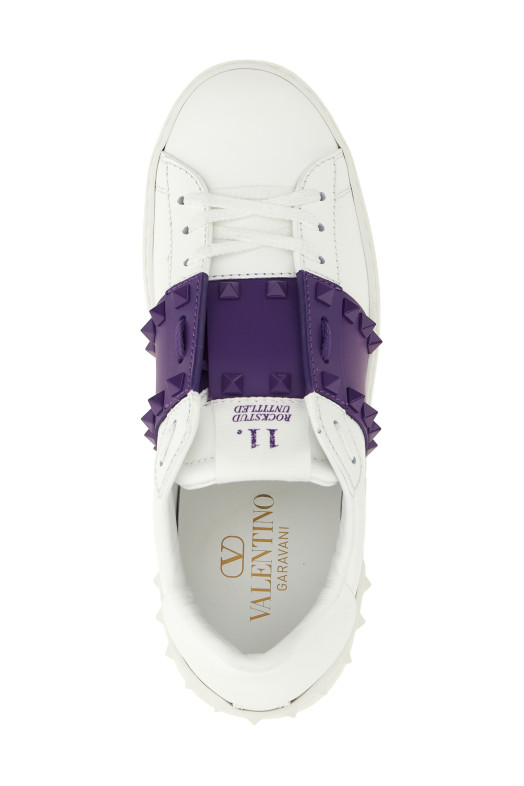 Кроссовки Valentino Garavani «Rockstud Untitled», фиолетовые W0S0A01LTUYT4