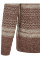 'Nordic Jacquard' cardigan Brown