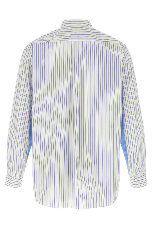 Рубашка с однотонной вставкой, разноцветная COMME DES GARCONS SHIRT FZB2470511