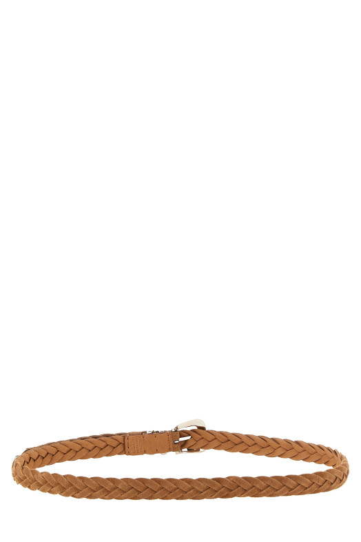 Ремень для икр с обратным кроем, коричневый BRUNELLO CUCINELLI MAURP253C7962