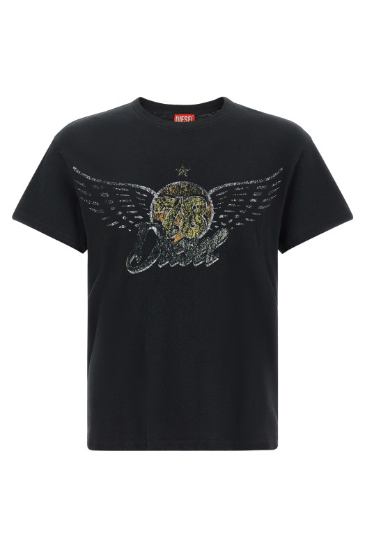 'T-Gerio-A' T-shirt Black