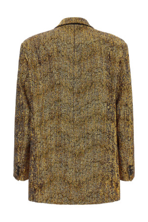 Sequin blazer Gold