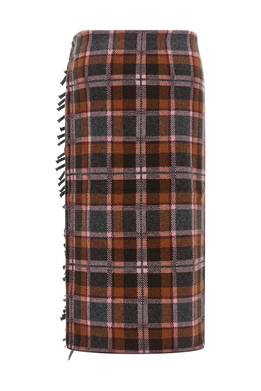 Юбка «Tartan Wrap», коричневая W50219JMSPRINKLECOMBO