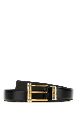 Black leather belt VERSACE (10241951A17848)