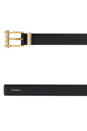 Black leather belt VERSACE (10241951A17848)