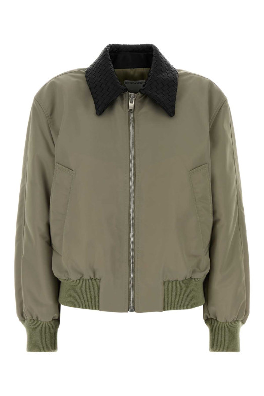 Sage green nylon jacket BOTTEGA VENETA (A000ZAV6C50)