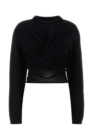 Black wool sweater Black BALENCIAGA (A0093AT1805)