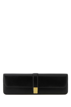 Black leather Blake clutch Multicolor KHAITE (H3044976L976)