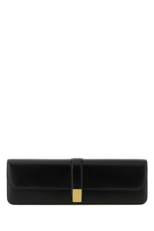 Black leather Blake clutch Multicolor KHAITE (H3044976L976)