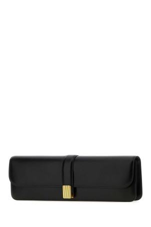 Black leather Blake clutch Multicolor KHAITE (H3044976L976)
