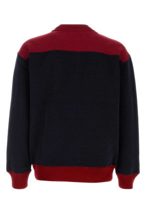 Двухцветная толстовка из шерстяной смеси JW ANDERSON (JW0281PG2033) J.W.ANDERSON
