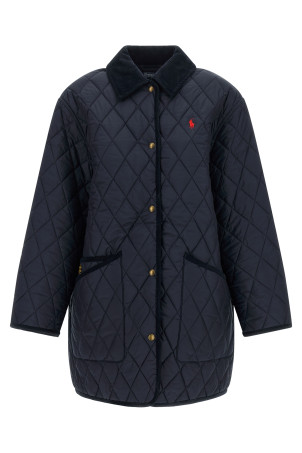 Стегана утеплена куртка  Синя POLO RALPH LAUREN 211971180003