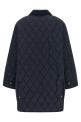 Quilted Padded Jacket  Blue